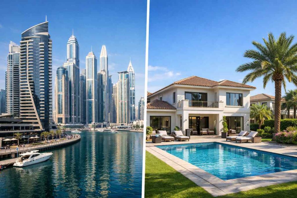 Apartments vs Villas